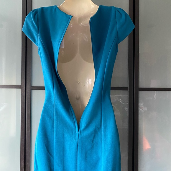 H&M teal above the knee dress - Picture 3 of 9